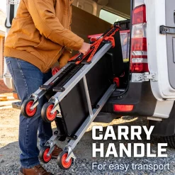 Crescent Tools SITERUNNER Folding Jobsite Cart F3SCBL