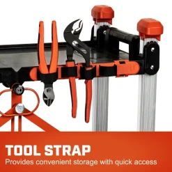 Crescent Tools SITERUNNER Folding Jobsite Cart F3SCBL