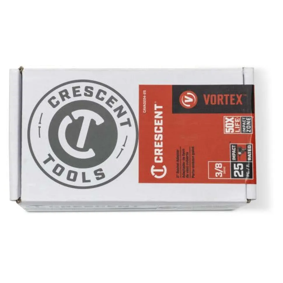 Crescent VORTEX Impact 3/8" Drive Socket Adapter (Single) - CAVAD224-25