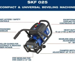 CS Unitec Portable Beveling Machine SKF 025