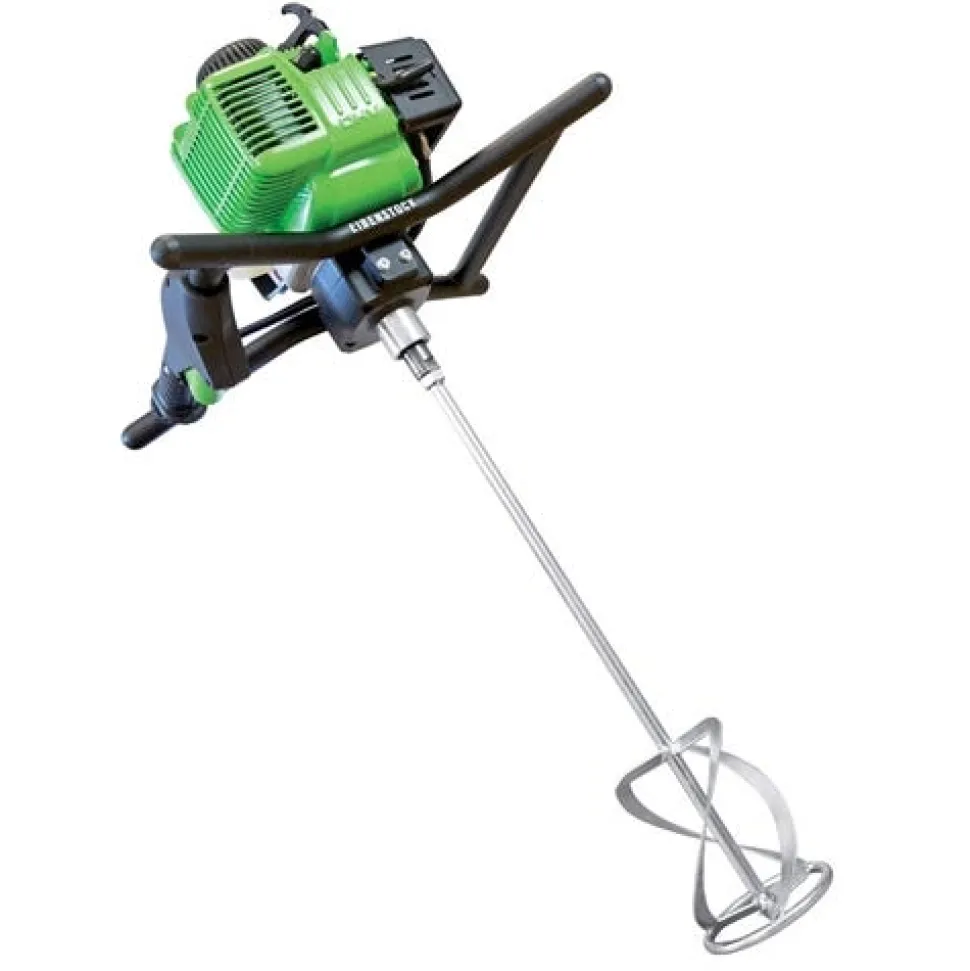 CS Unitec Portable Gas-Powered Hand-Held Mixing Drill w/ MG 140 Paddle EHR 750 B