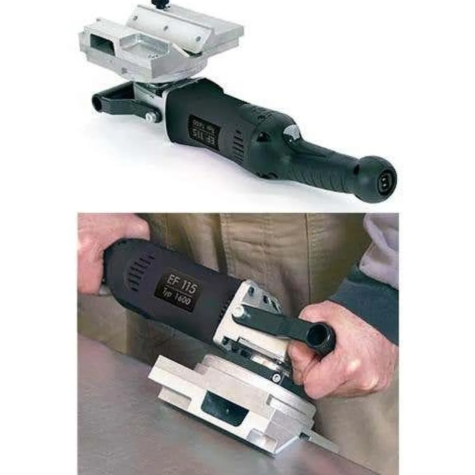 CS Unitec ROLEI EF 115 Hand-Held Deburring and Faceting Machine 30116