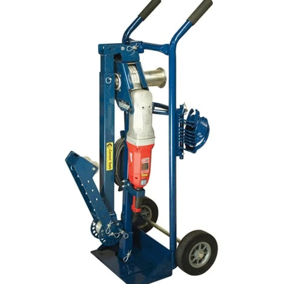 Current 3000 lbs. High Speed Cable Puller with Mobile Cart 33