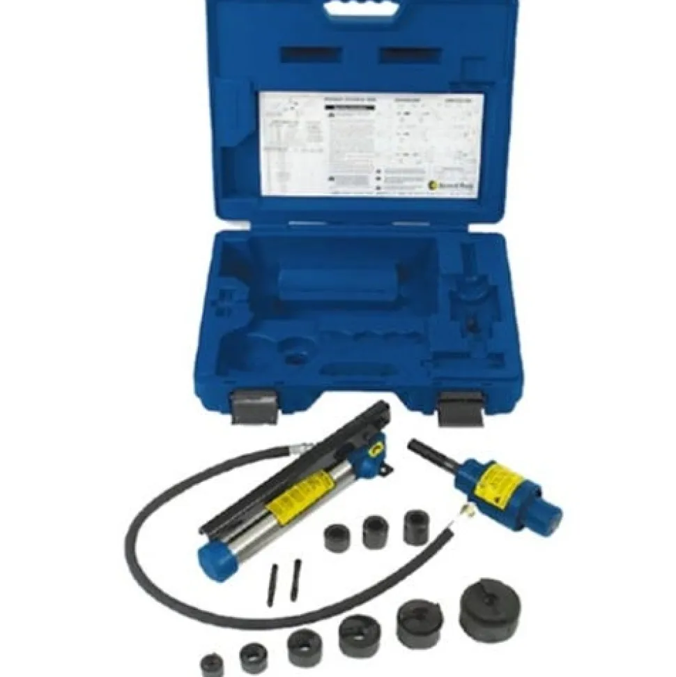 Current 1/2" to 4" Piece Maker Hydraulic Knockout Set 154PM