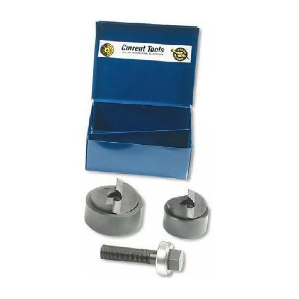 Current Knockout Punch & Die Set for 1-1/2" to 2" 159PM