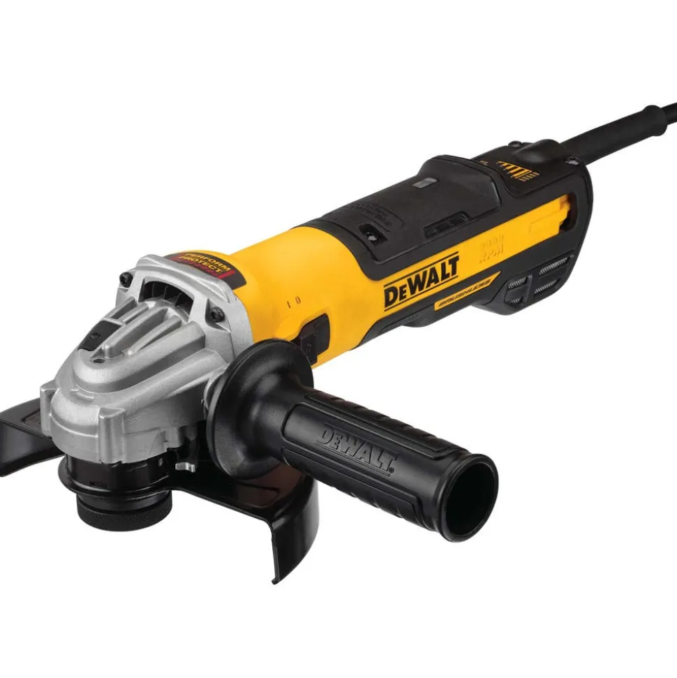 DeWalt 5"/6" Brushless Small Angle Grinder w/ Variable Speed Slide Switch & Kickback Brake DWE43240VS