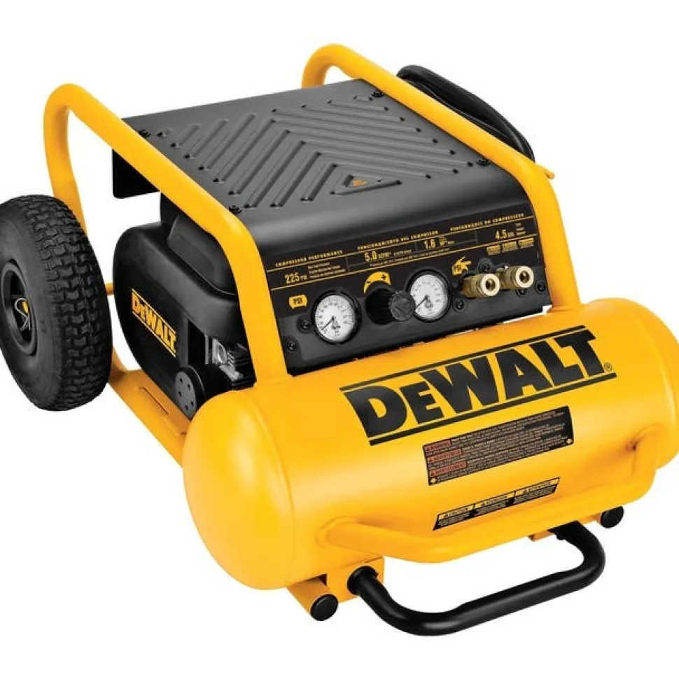 DeWalt 4.5 Gallon Portable Electrical Air Compressor, 225 PSI D55146