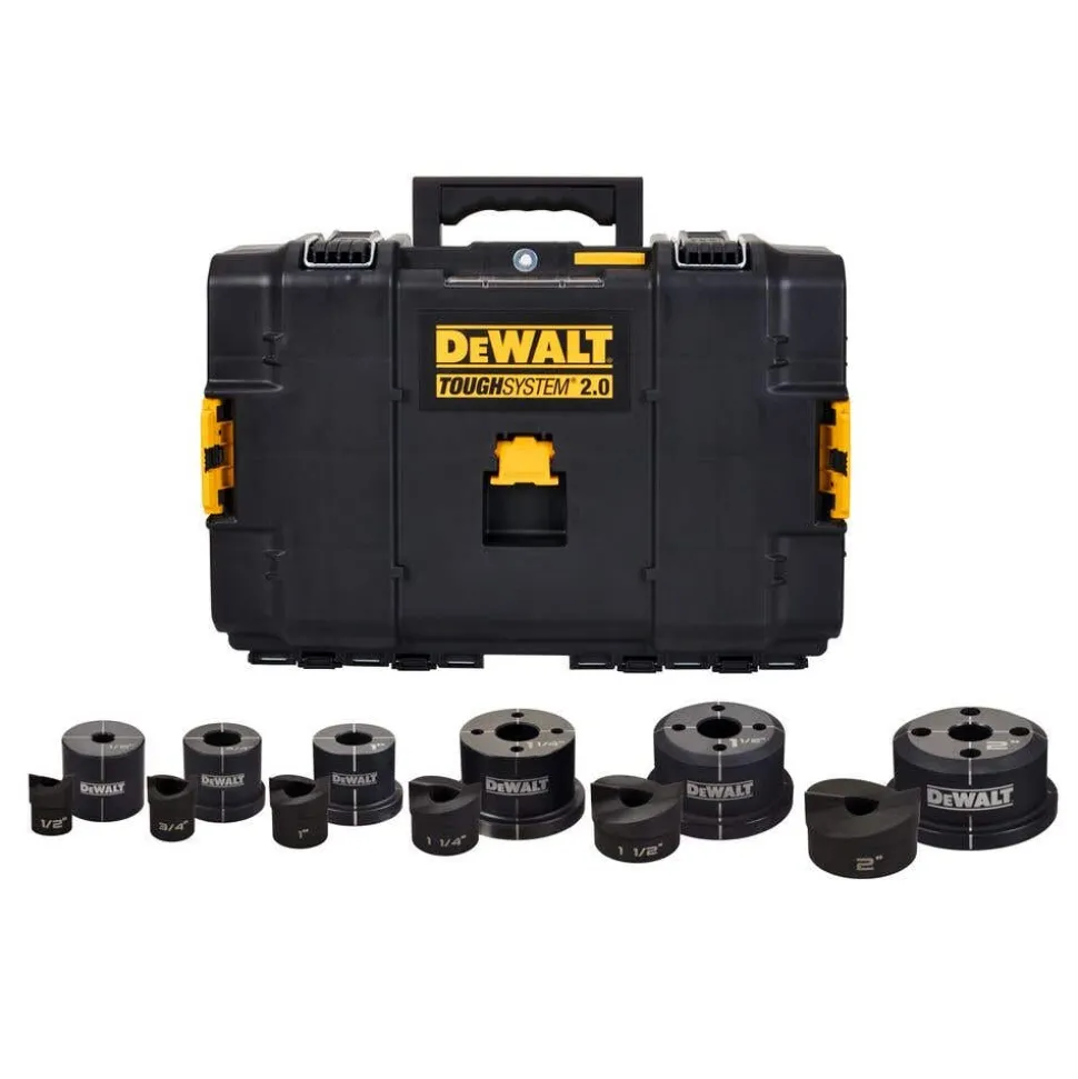 DeWalt 1/2"-2" Knockout Set DCE6002K