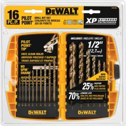 DeWalt 16 piece Pilot Point Drill Bit Set DW1956
