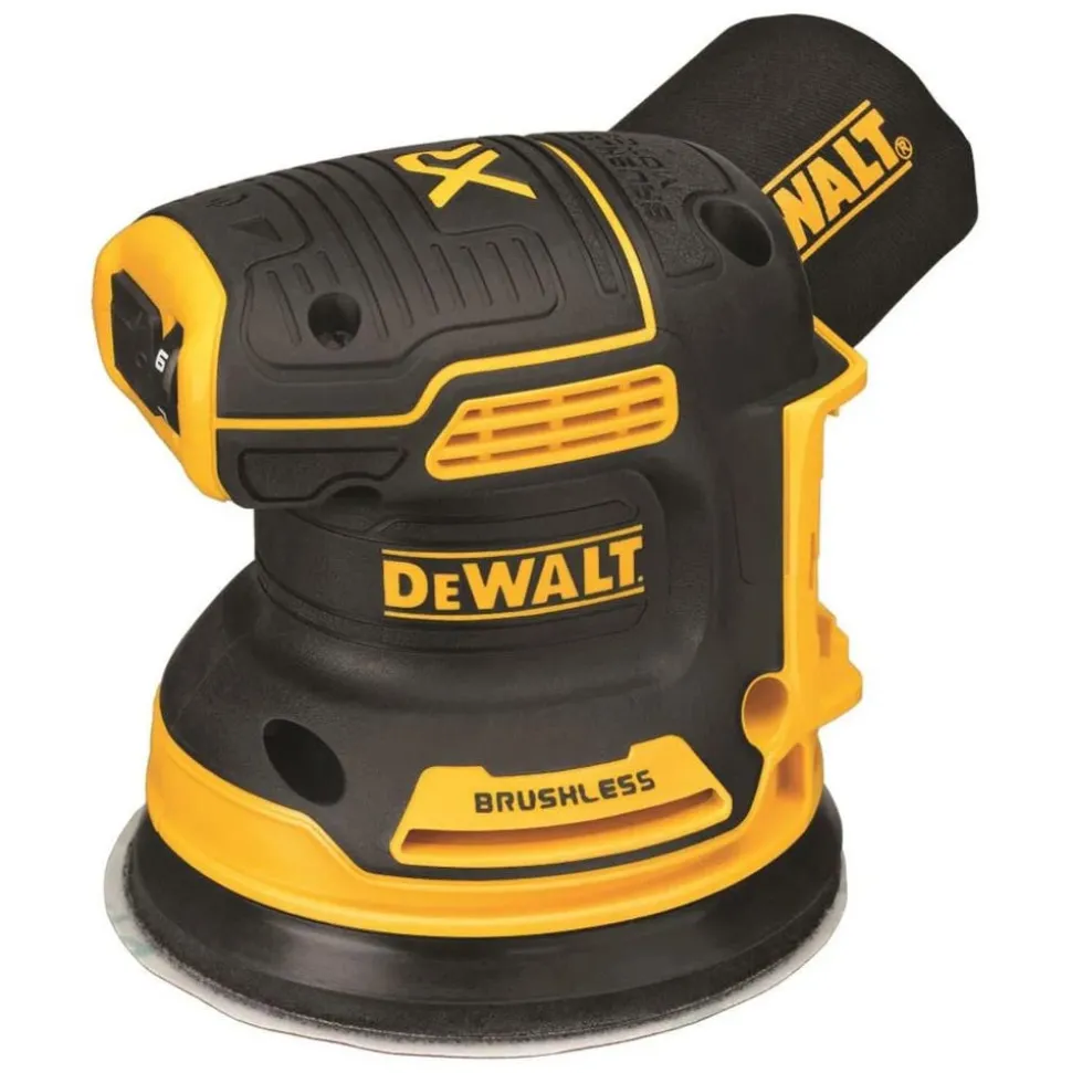 DeWalt 20 V MAX Brushless 5" Random Orbit Sander With 20V MAX* 3Ah Battery (4 Pack) DW-DCB200-4-DW-DCW210B