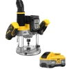 DeWalt 20V MAX XR 2-1/4 Peak HP Plunge Router With 20V MAX XR POWERPACK 8 Ah Battery Kit DW-DCW620B-DW-DCB2108