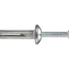 DeWalt 1/4" x 3/4" Zamac Nailin Hammer Drive Anchor, Mushroom Head (100/Pkg) 02806-PWR