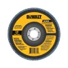 DeWalt 4-1/2" x 7/8" Flap Disc Zirconia 60 Grit Type 27 DW8352