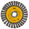 DeWalt 4" X 5/8" Wire Wheel .020" Stainless Stringer DW49204B