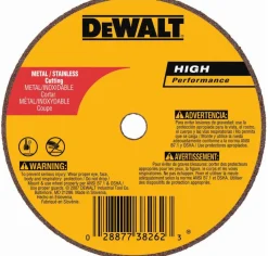 DeWalt 4" X 1/16" X 3/8" Die Grinder Metal Cutting General Purpose DW8719