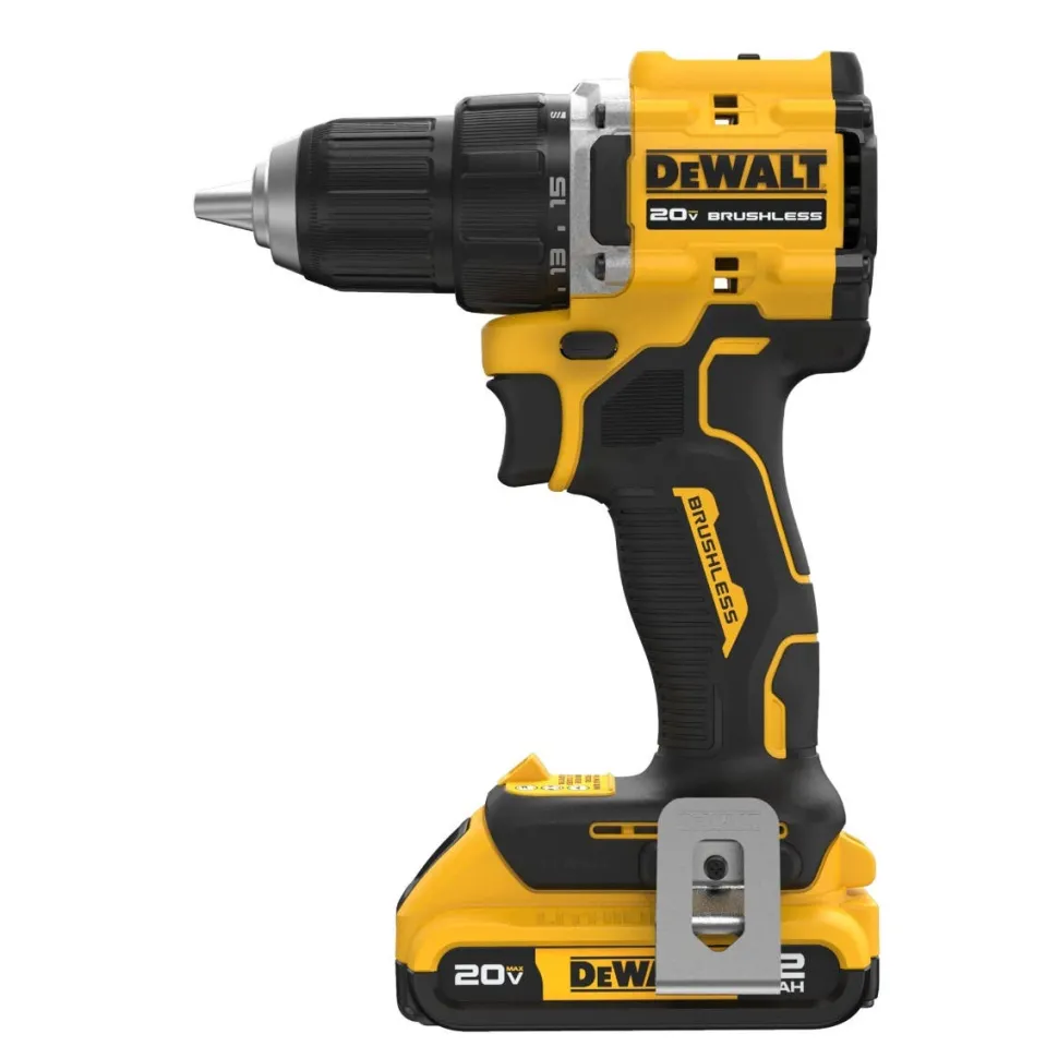 DeWalt ATOMIC COMPACT SERIES 20V MAX* Brushless Cordless 1/2" Drill/Driver Kit DCD794D1