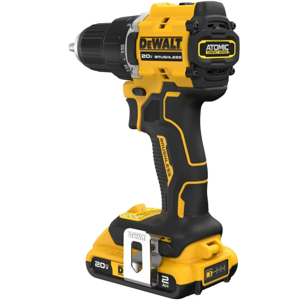 DeWalt ATOMIC COMPACT SERIES 20V MAX* Brushless Cordless 1/2" Drill/Driver Kit DCD794D1