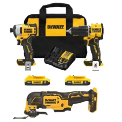DeWalt ATOMIC 20V MAX Brushless 3-Tool Combo Kit Bundle DW-DCK226D2-DW-DCS354B