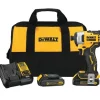 DeWalt Atomic 20V Max Brushless Cordless Compact 1/4" Impact Driver Kit DCF809C2