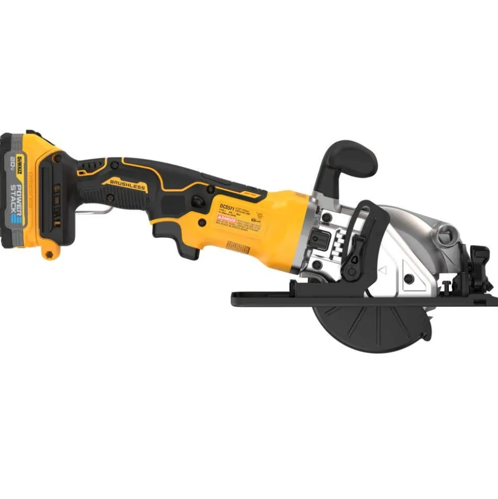 DeWalt ATOMIC 20V MAX* Brushless 4-1/2" Cordless Circular Saw Kit DCS571E1