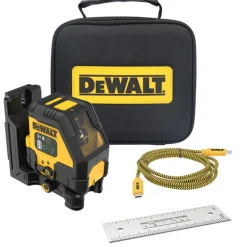 DeWalt DEWALT USB Rechargeable Green Cross Line Laser Base Kit DCLE14201GB