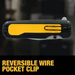 DeWalt Drop Point Pocket Knife DWHT10993