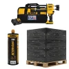 DeWalt Pallet AC100+ Gold 28 Oz Dual-Cartridge 10:1 (288x) + 20V Acrylic Dispensers (3x) Bundle DW-8490SD-PWR-DW-DCE595D1