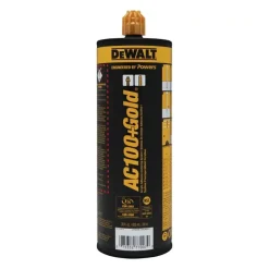 DeWalt Pallet AC100+ Gold 28 Oz Dual-Cartridge 10:1 (288x) + 20V Acrylic Dispensers (3x) Bundle DW-8490SD-PWR-DW-DCE595D1