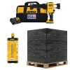 DeWalt Pallet Pure220+ 20.5 oz Dual-Cartridge 1:1 (720x) + 20V Epoxy Dispenser (3x) Bundle DW-DFC114121-DW-DCE591D1