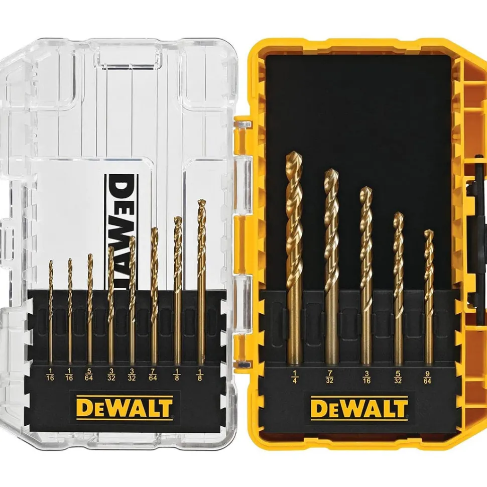 DeWalt 13Pc. Titanium Drill Bit Set DW1363