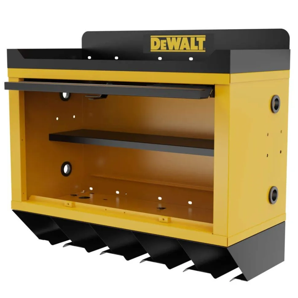 DeWalt Power Tool Organizer Wall-Mounted Cabinet & Charging Manager DWST82824