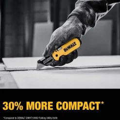 DeWalt Power Tools ATOMIC COMPACT SERIES Push and Flip Folding Utility Knife DWHT10990