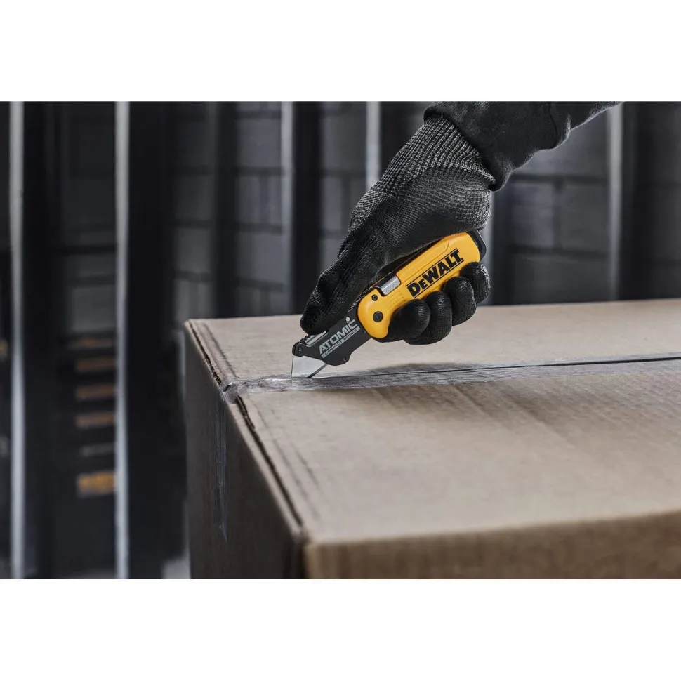 DeWalt Power Tools ATOMIC COMPACT SERIES Push and Flip Folding Utility Knife DWHT10990