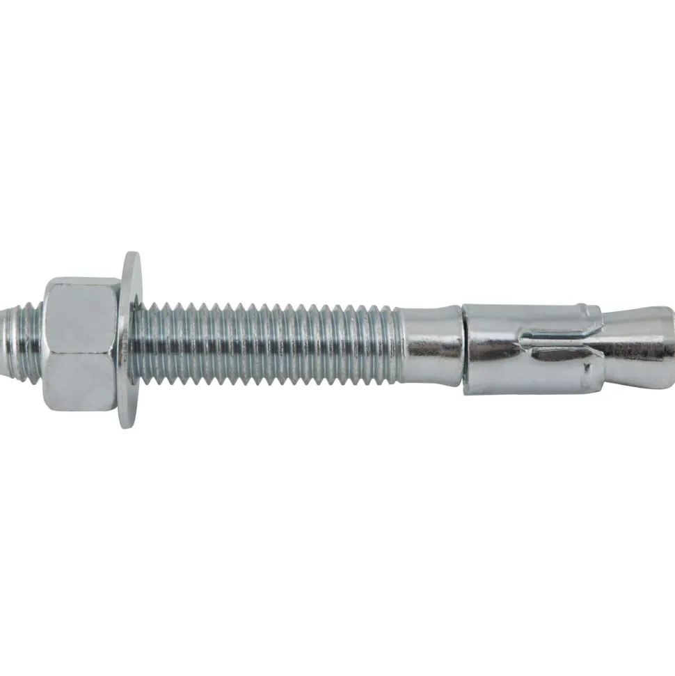 DeWalt Power-Stud Carbon Steel Wedge Expansion Anchor 5/8". X 5" (Pack of 25) 7433SD1-PWR