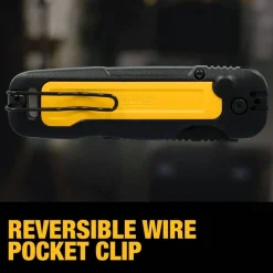 DeWalt Push & Flip Folding Utility Knife DWHT10991