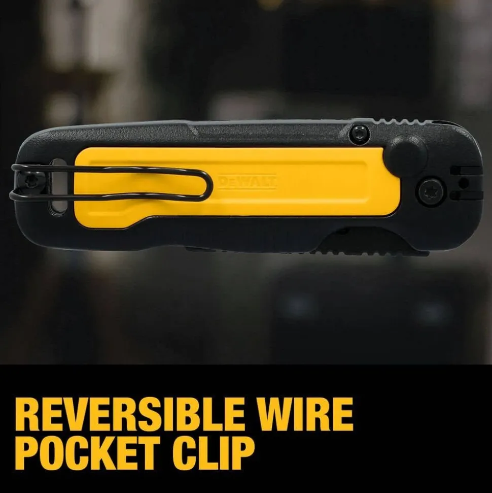 DeWalt Push & Flip Folding Utility Knife DWHT10991