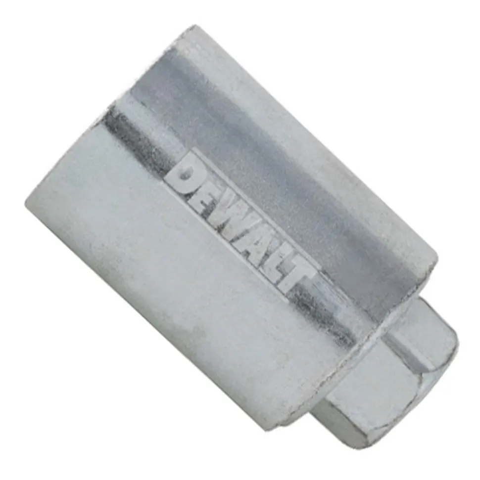 DeWalt Push-In Coupler 1/2"-13 Single Thread, Zinc-Plated Steel, Pack of 20 PFM3613012