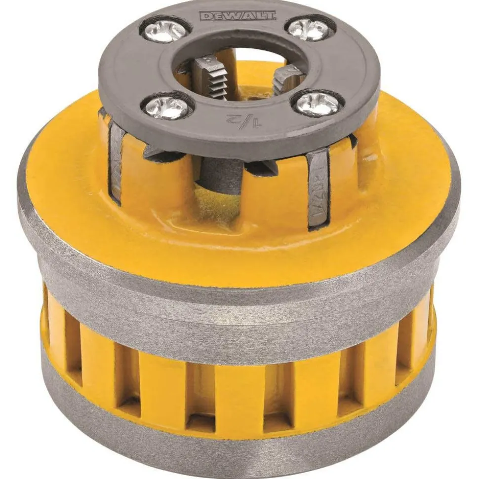 DeWalt 12R 1/2" High Speed Pipe Threading Die Head DCE700012