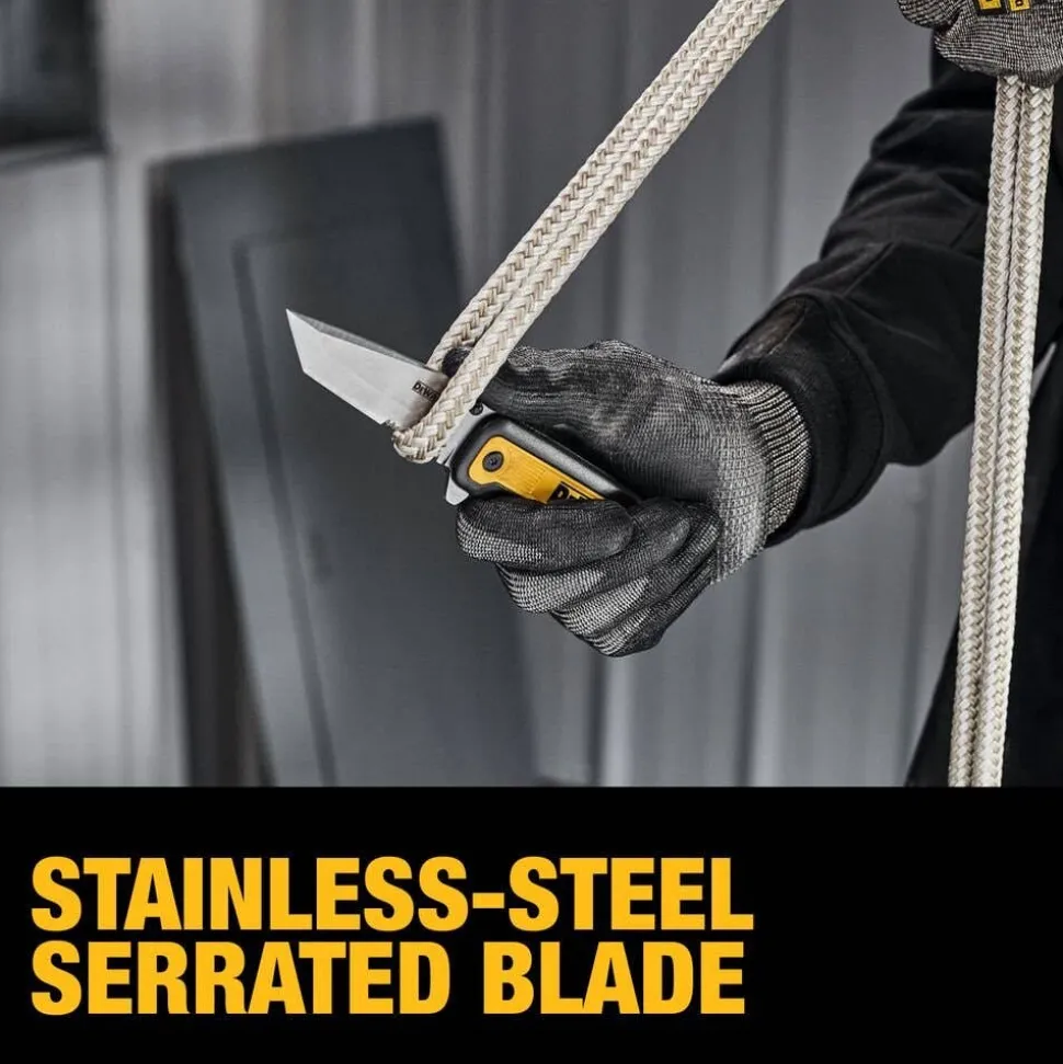 DeWalt Tanto Pocket Knife DWHT10994