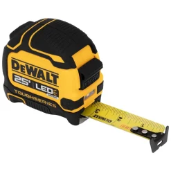 DeWalt TOUGHSERIES 25 FT Lighted Tape Measure DWHT35625S