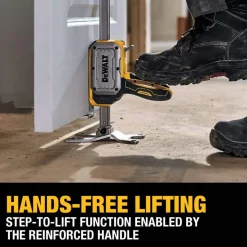 DeWALT ToughSeries 8-3/4 in. 340 lb. Capacity Construction Jack DWHT83550