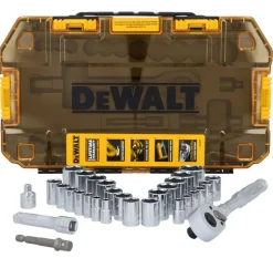 DeWalt TOUGHSERIES 30 Piece TOUGH BOX 3/8" Drive Mechanics Tool Set DWMT45412