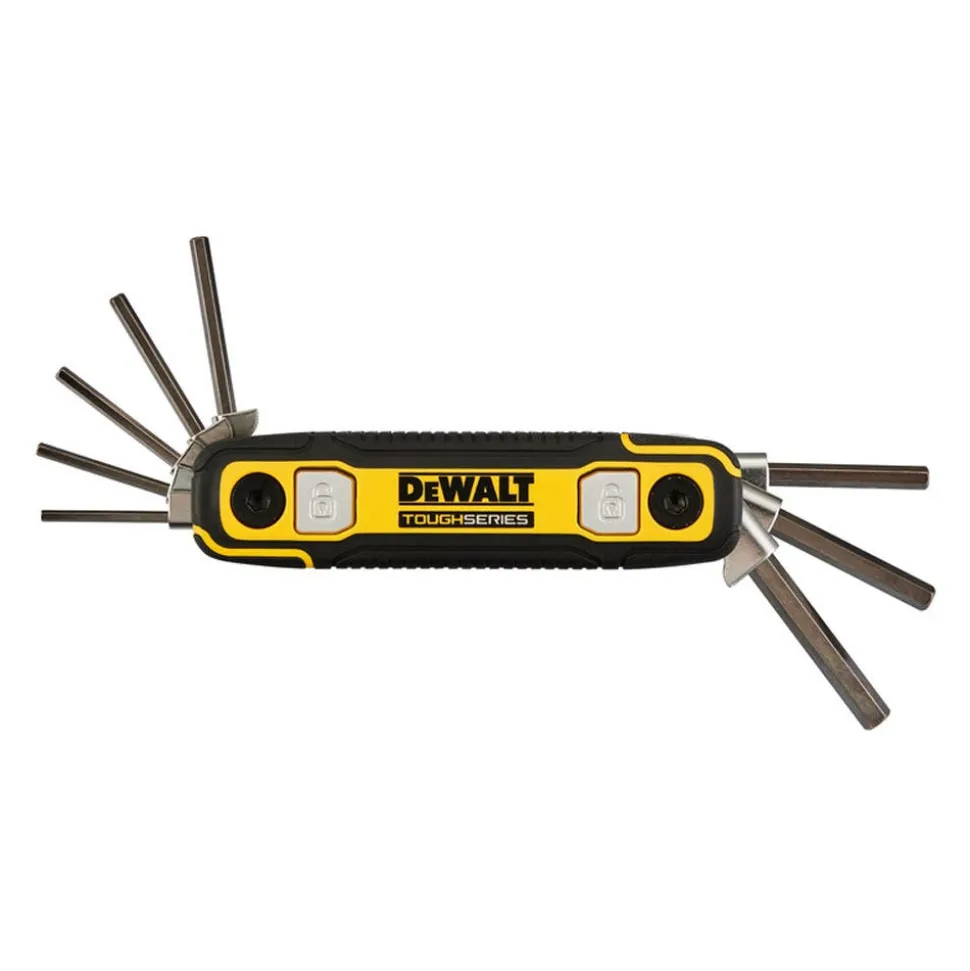 DeWalt TOUGHSERIES Fractional Folding Hex Key DWHT70266