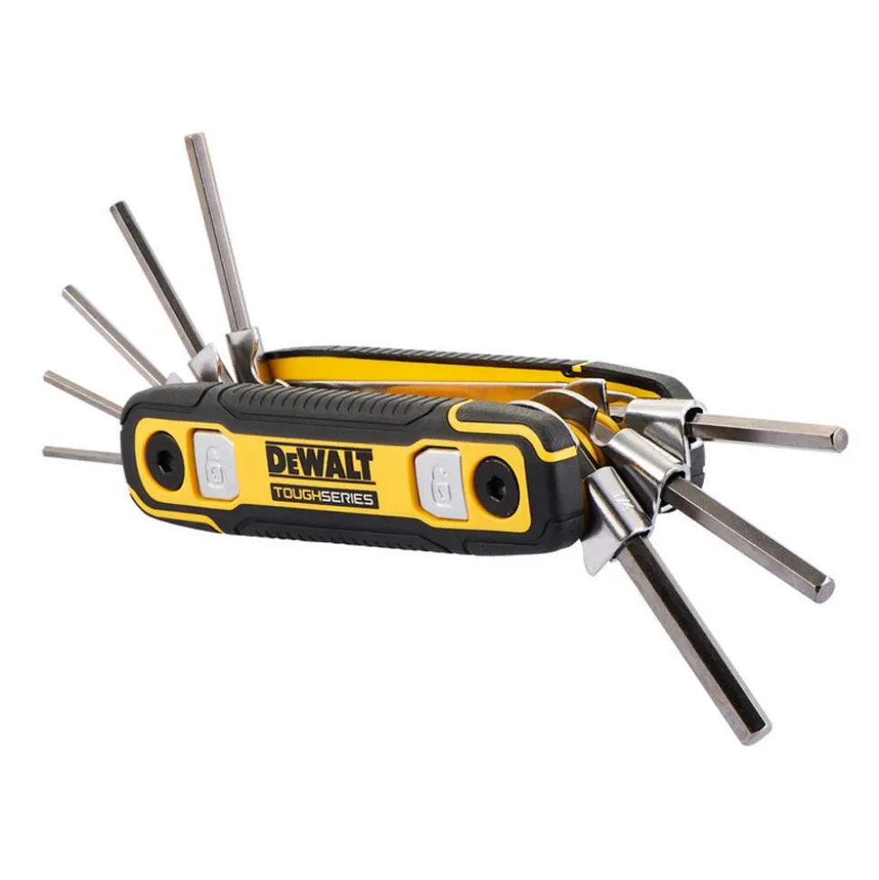 DeWalt TOUGHSERIES Fractional Folding Hex Key DWHT70266