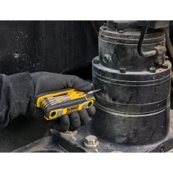 DeWalt TOUGHSERIES Fractional Folding Hex Key DWHT70266