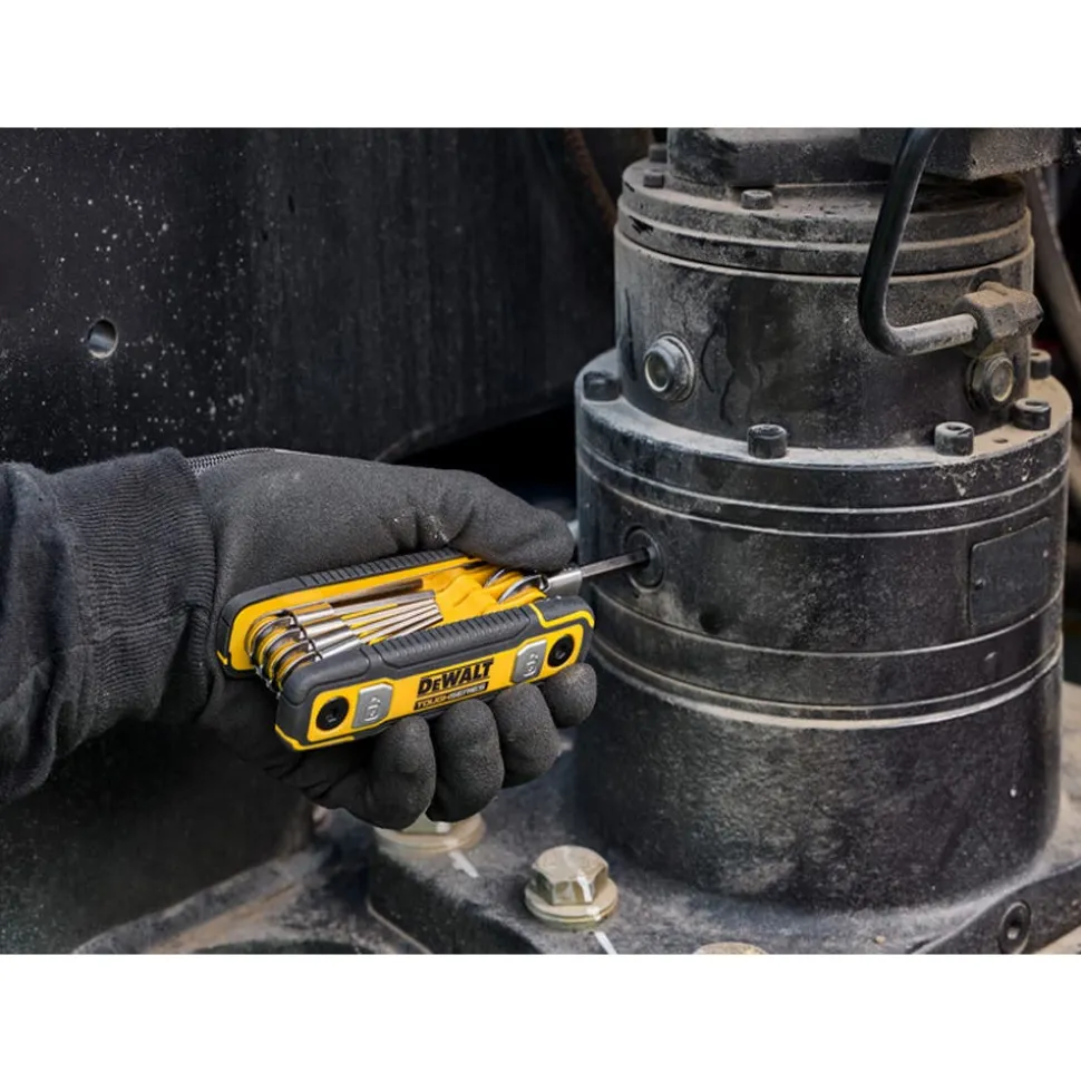 DeWalt TOUGHSERIES Fractional Folding Hex Key DWHT70266