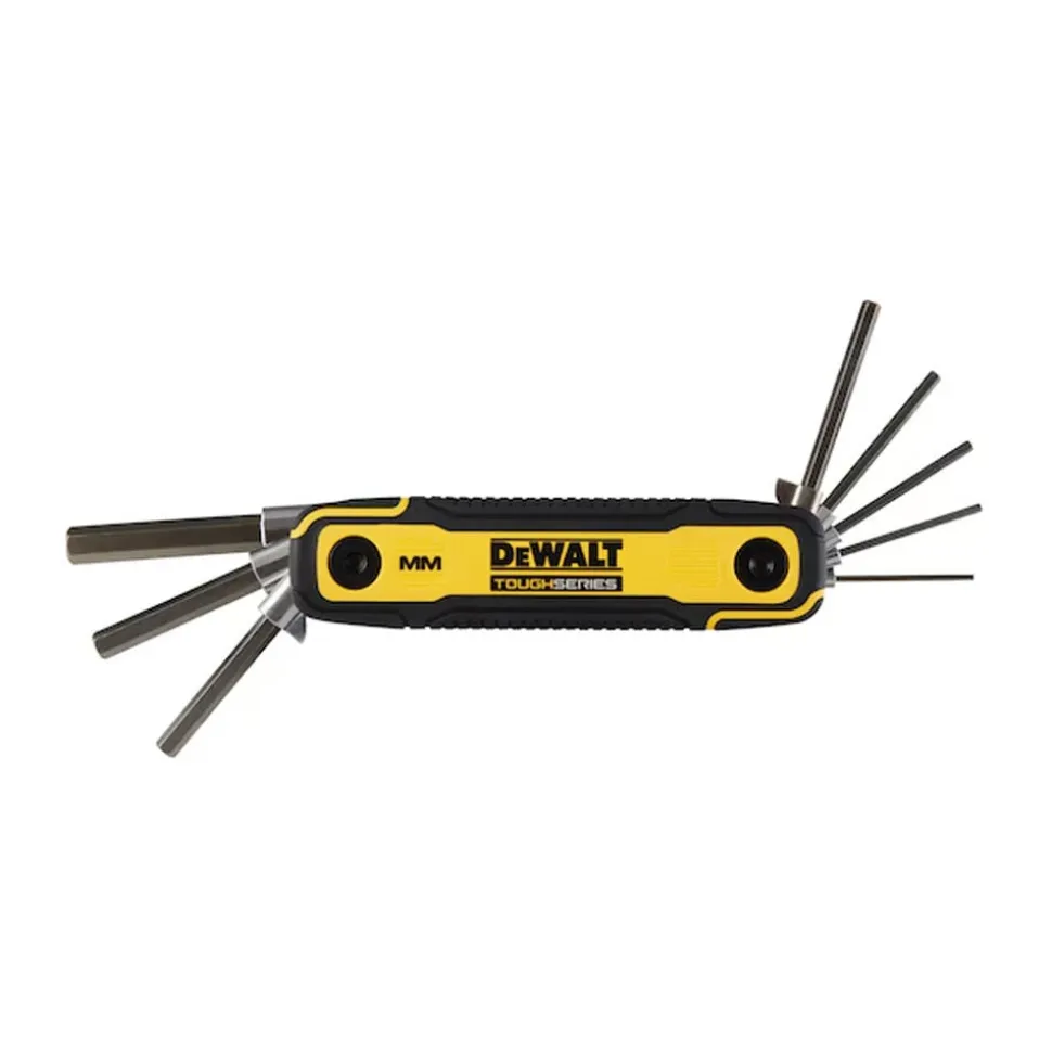 DeWalt TOUGHSERIES Metric Folding Hex Key DWHT70267