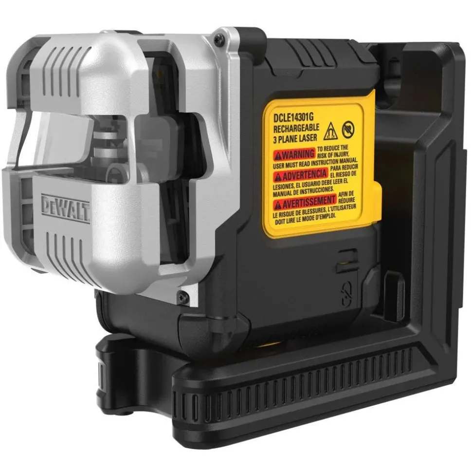 DeWalt USB Rechargeable Green 3X180° Line Laser Kit DCLE14301G