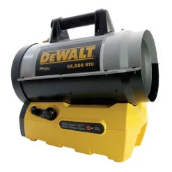 DeWalt 20V Cordless Forced Air Propane Heater 70,000 BTUs DXH70CFAV