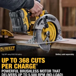 DeWalt 20V MAX 7-1/4